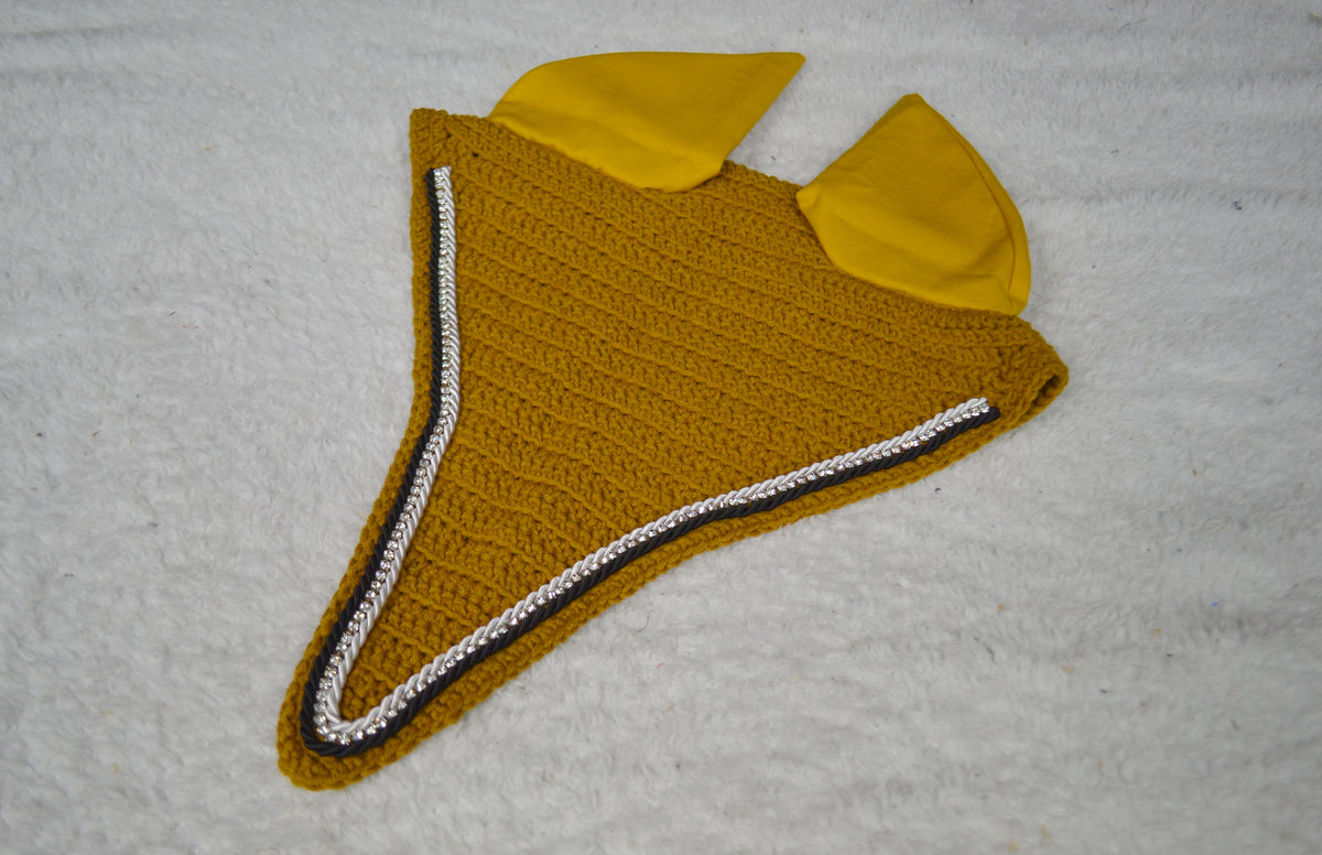 bonnet long cheval sapristouch artisanal strass diamant