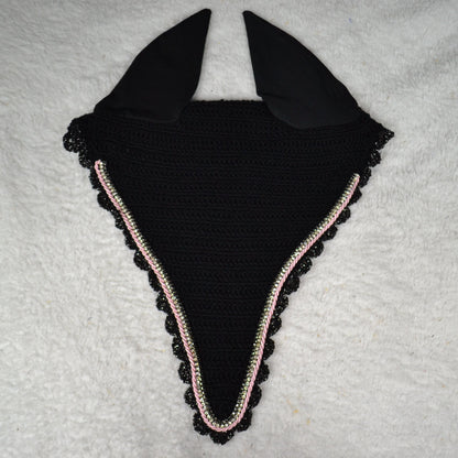 bonnet long cheval sapristouch artisanal strass diamant