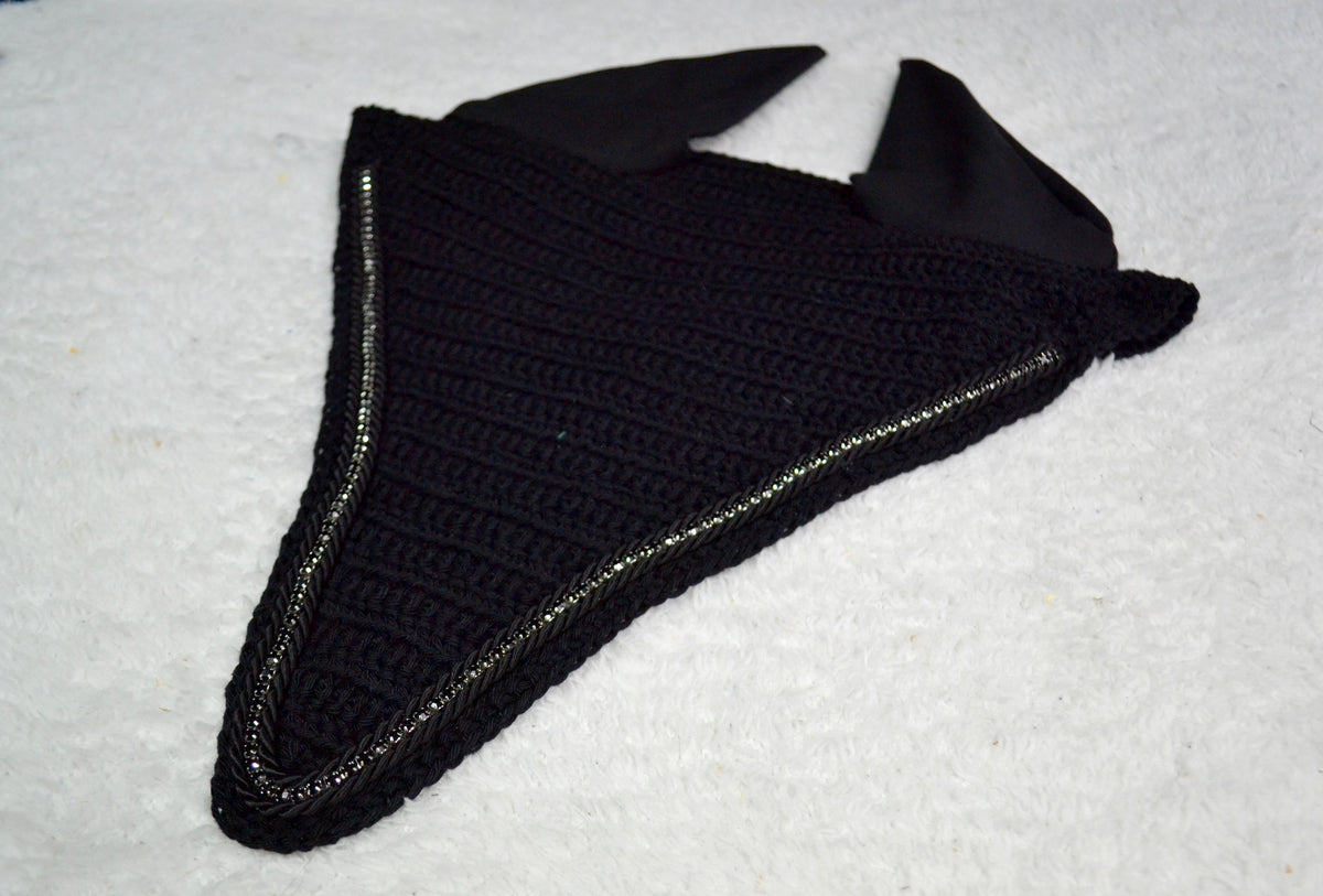 bonnet long cheval sapristouch artisanal strass diamant
