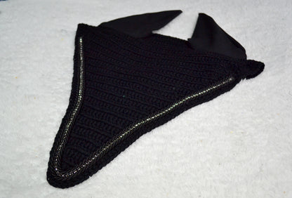 bonnet long cheval sapristouch artisanal strass diamant