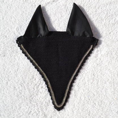 bonnet long cheval sapristouch artisanal strass diamant