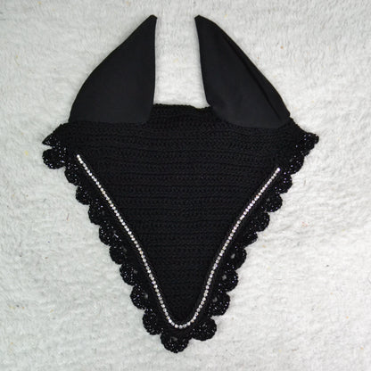 bonnet long cheval sapristouch artisanal strass diamant