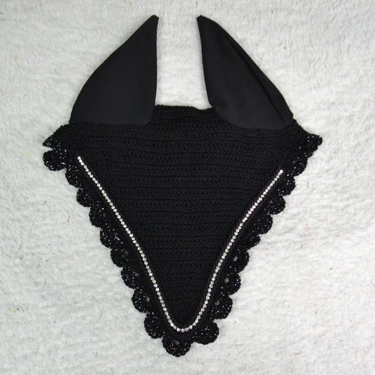 bonnet long cheval sapristouch artisanal strass diamant