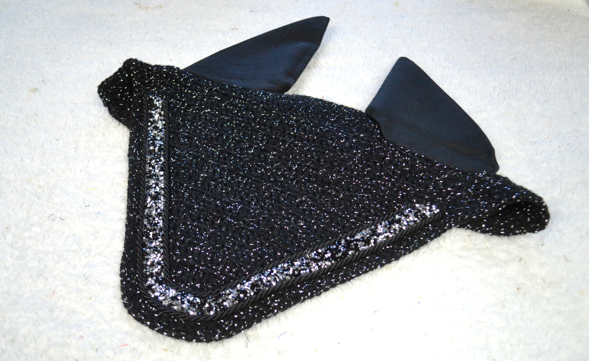 bonnet cheval glitter paillettes sapristouch artisanal