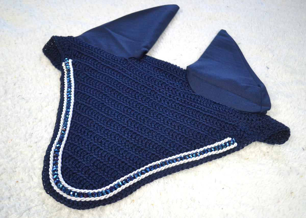 Bonnet perles cheval sapristouch artisanat