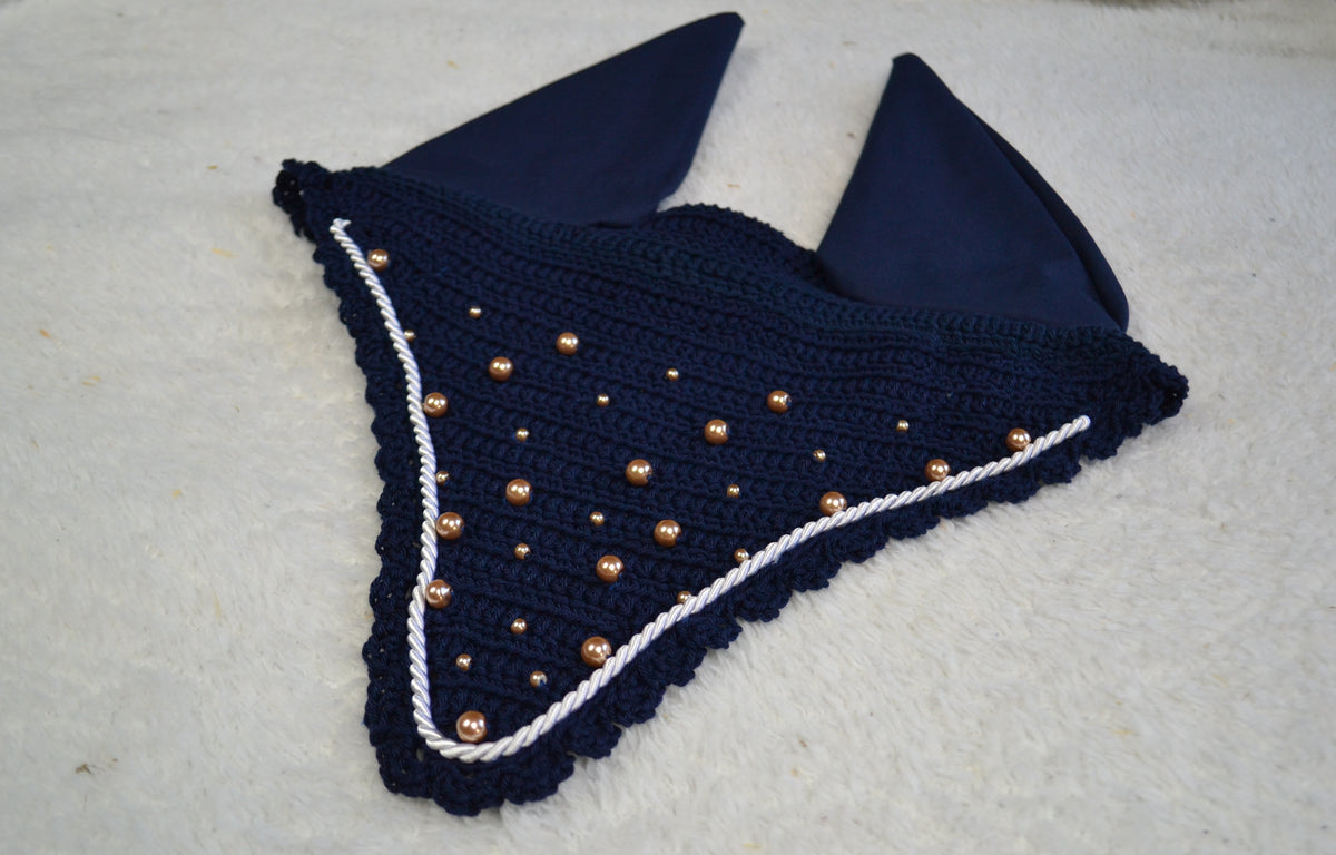 Bonnet perles cheval sapristouch artisanat