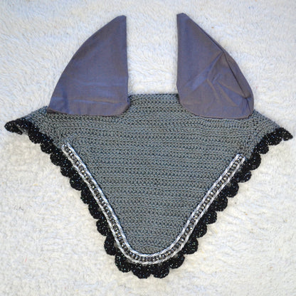 Bonnet perles cheval sapristouch artisanat