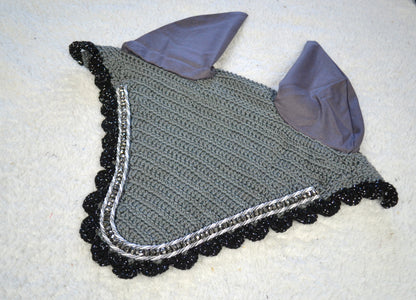 Bonnet perles cheval sapristouch artisanat