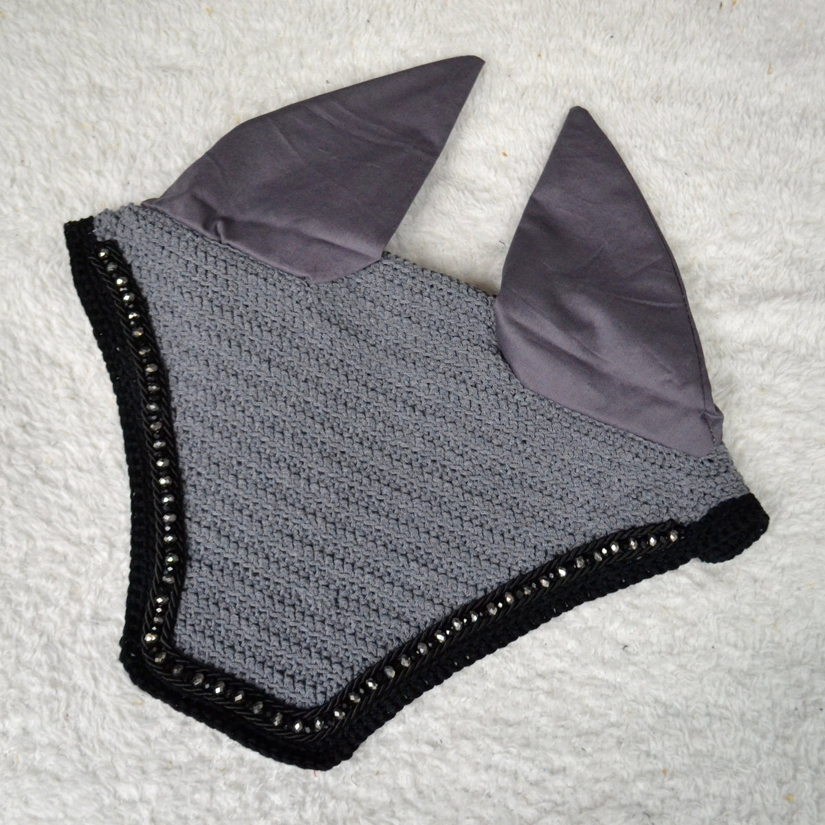 Bonnet perles cheval sapristouch artisanat