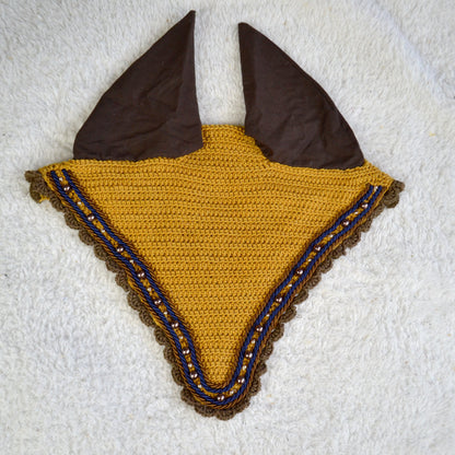 Bonnet perles cheval sapristouch artisanat