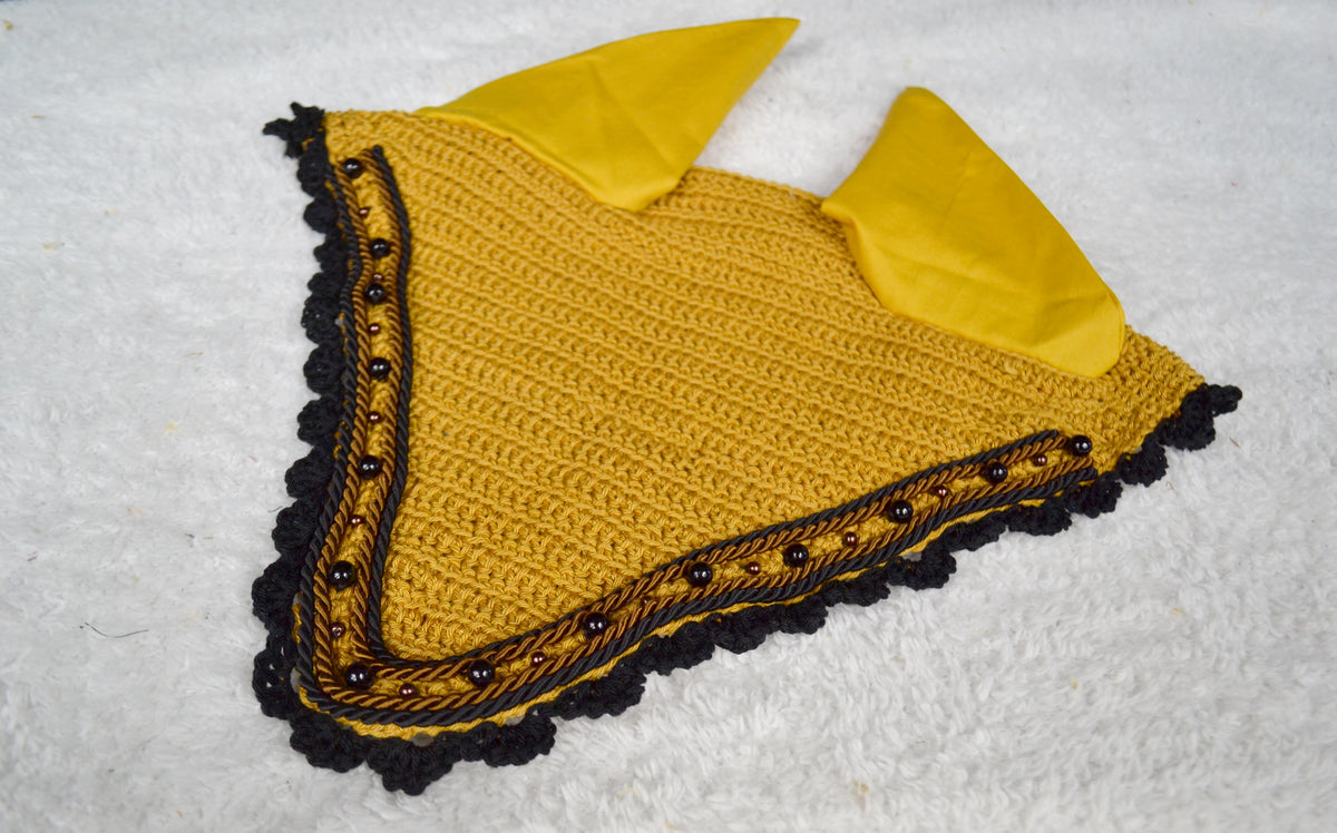 Bonnet perles cheval sapristouch artisanat