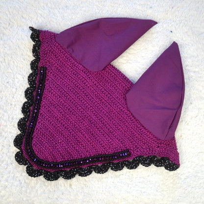Bonnet perles cheval sapristouch artisanat