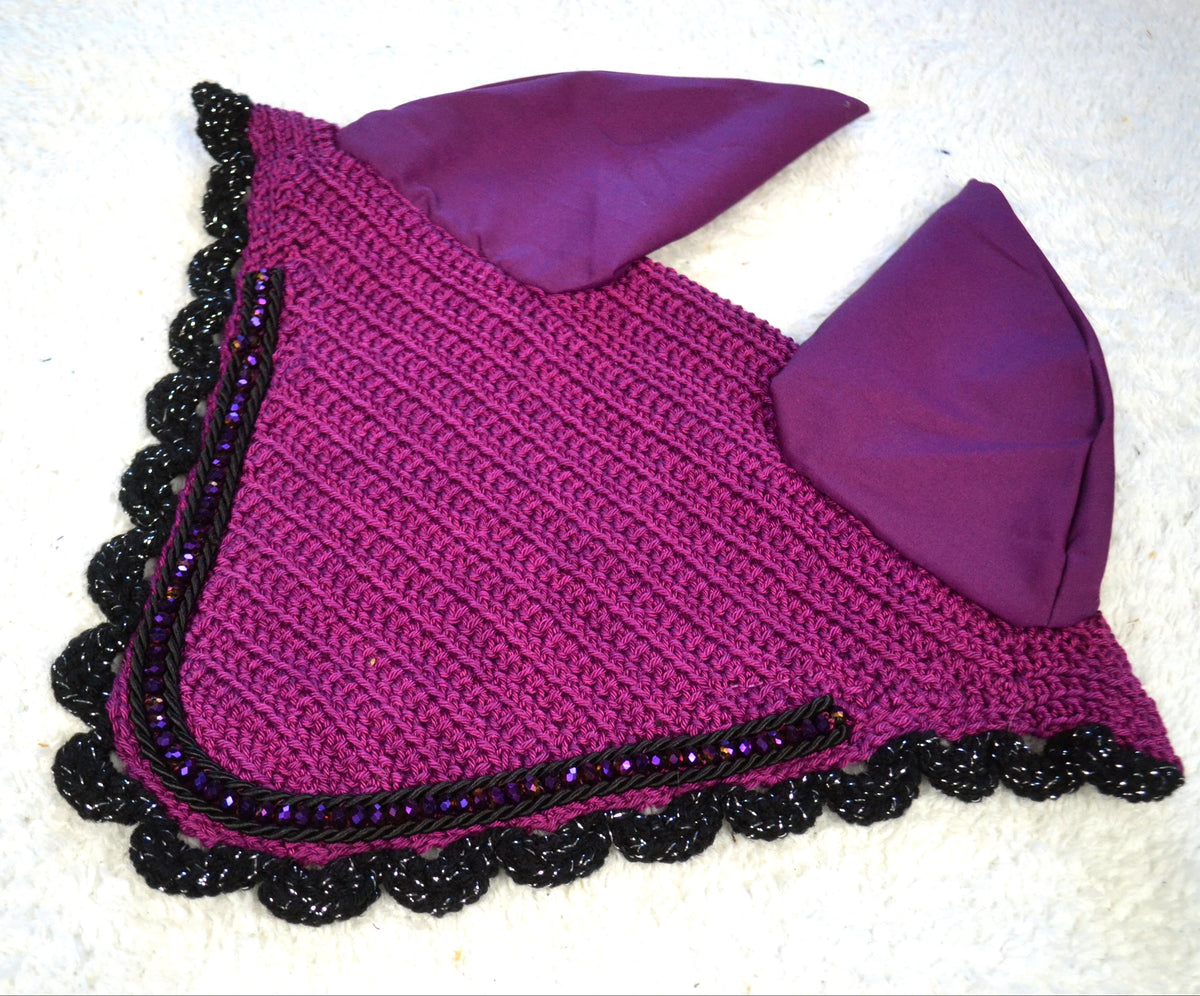 Bonnet perles cheval sapristouch artisanat