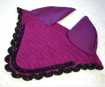 Bonnet perles cheval sapristouch artisanat