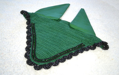 Bonnet perles cheval sapristouch artisanat