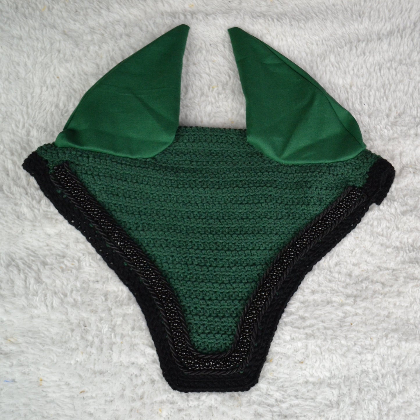 Bonnet perles cheval sapristouch artisanat