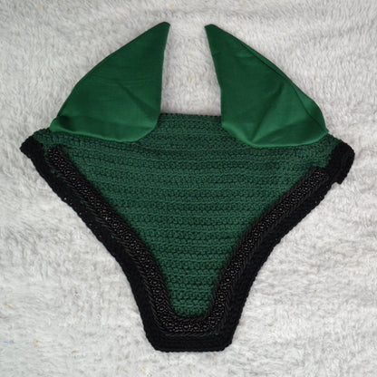 Bonnet perles cheval sapristouch artisanat