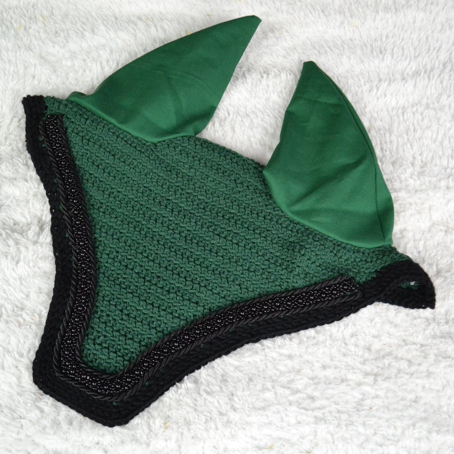 Bonnet perles cheval sapristouch artisanat