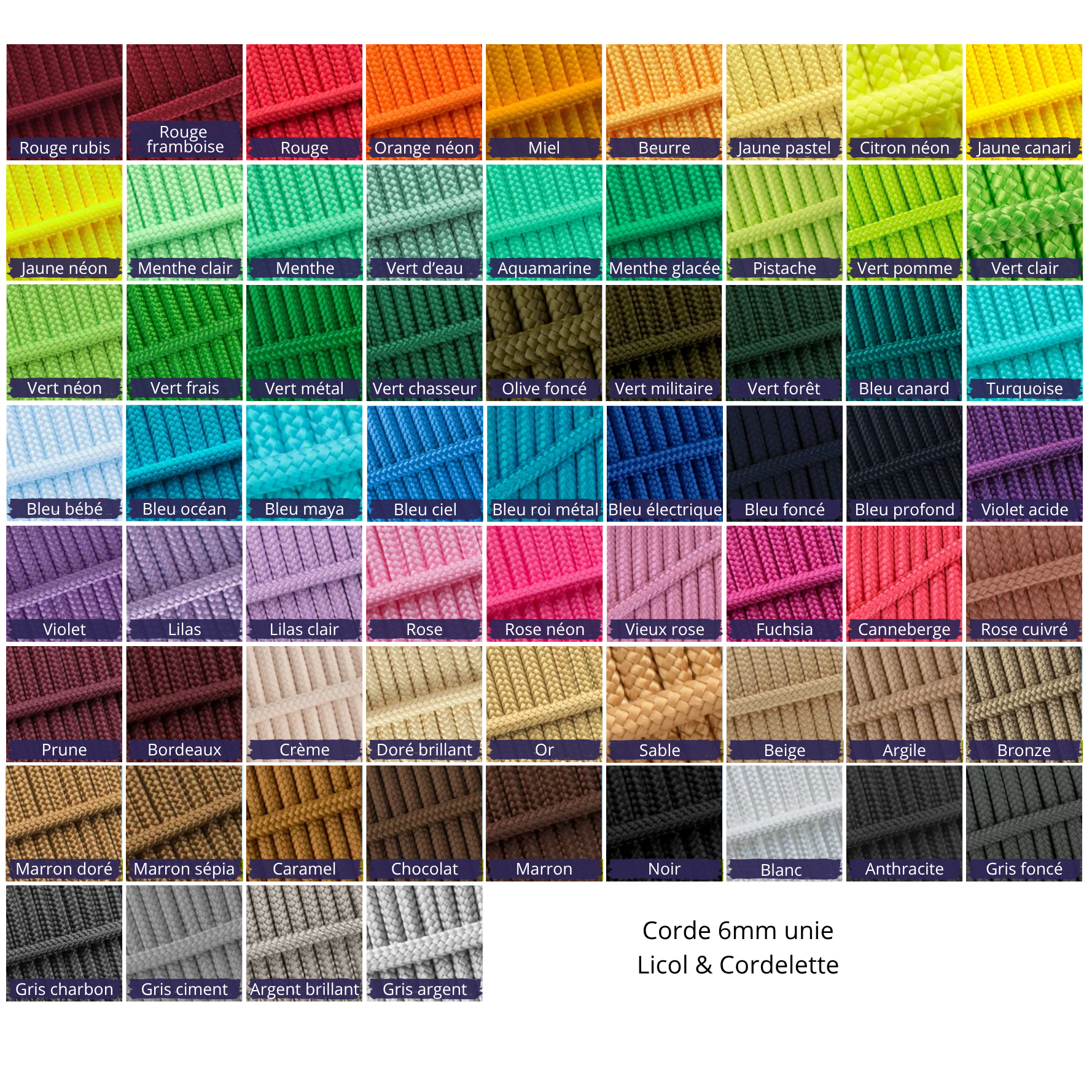 cordelette 6mm licol etho cheval ethologie
