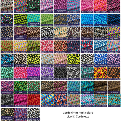 cordelette 6mm licol etho cheval ethologie