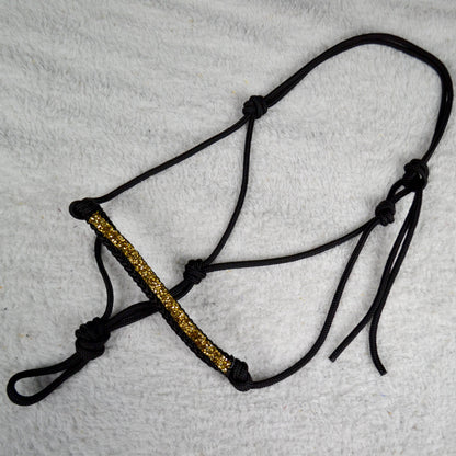 licol éthologique cheval glitter sapristouch noir