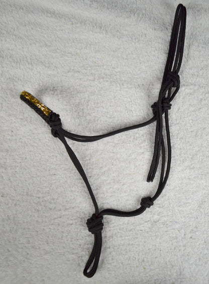 licol éthologique cheval glitter sapristouch noir