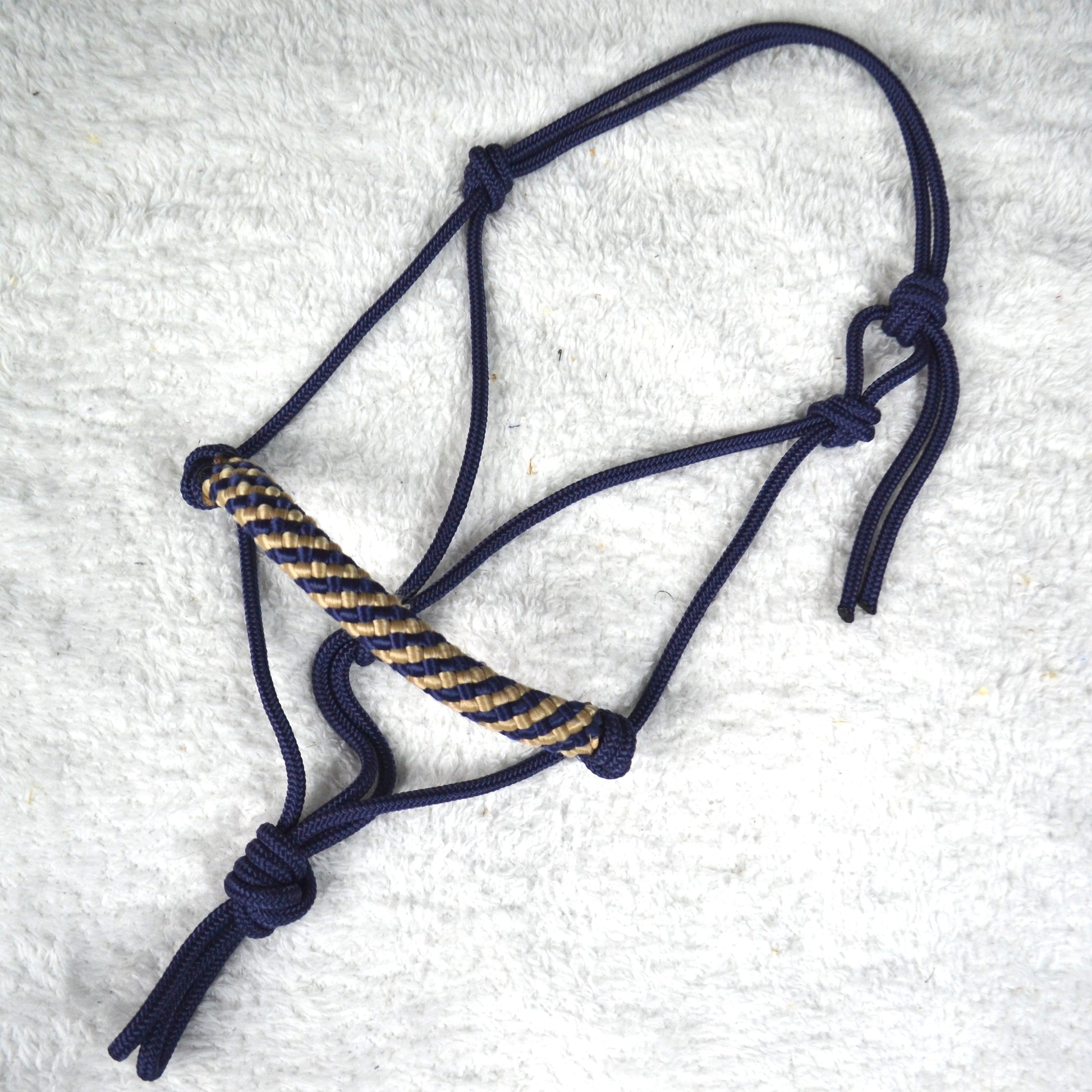 licol éthologique cheval omega sapristouch bleu marine