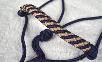 licol éthologique cheval omega sapristouch bleu marine 