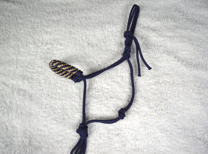 licol éthologique cheval omega sapristouch bleu marine