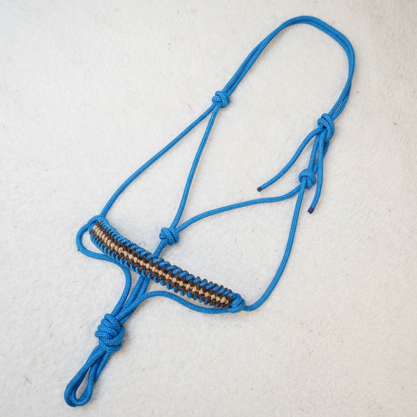 licol éthologique cheval topaze sapristouch bleu