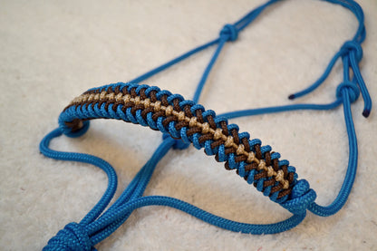 licol éthologique cheval topaze sapristouch bleu 001