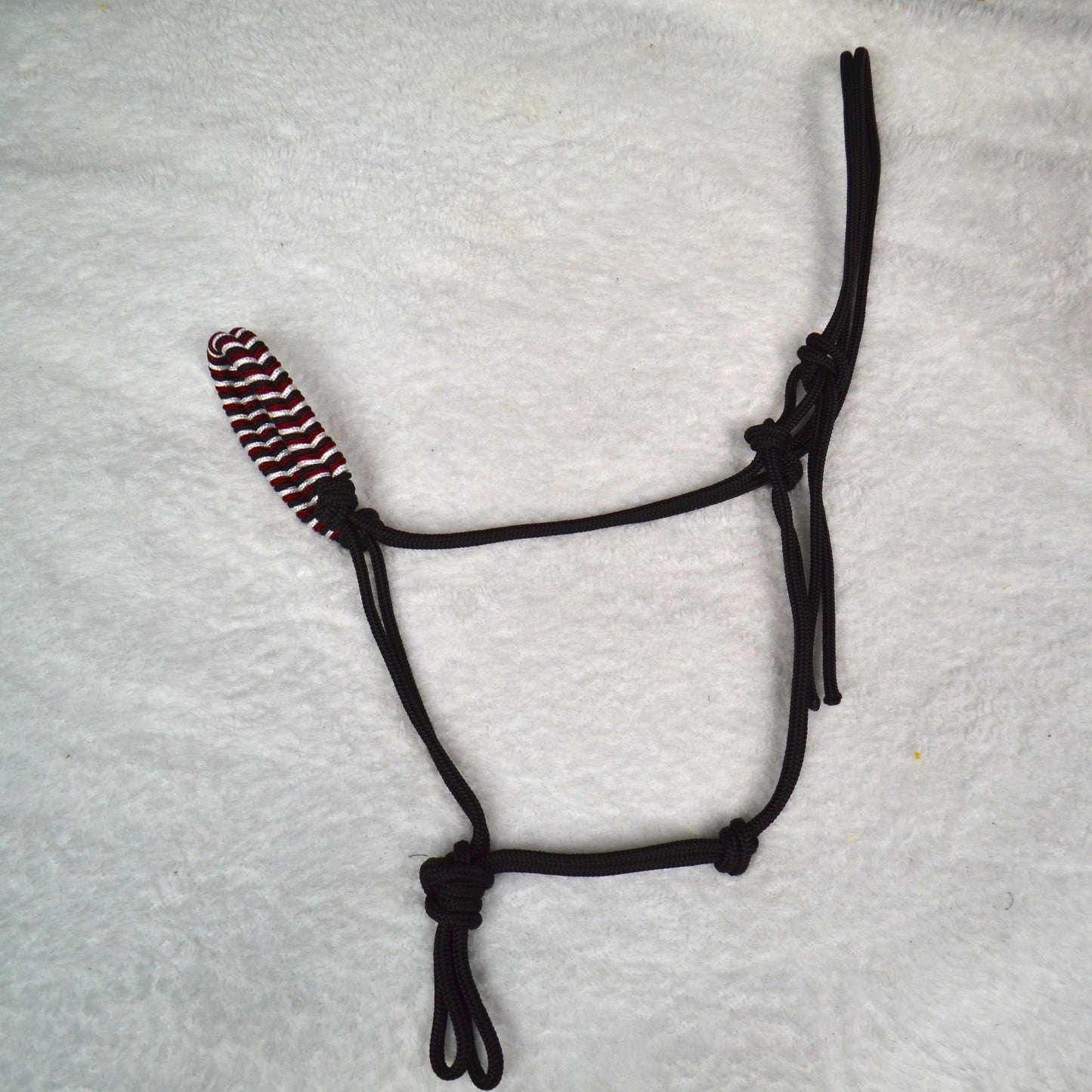 licol éthologique cheval obsidienne sapristouch noir bordeaux