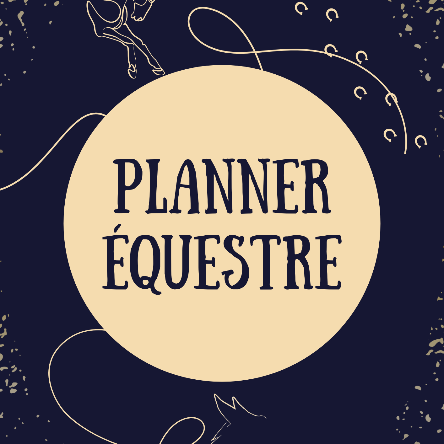 planner cheval équestre